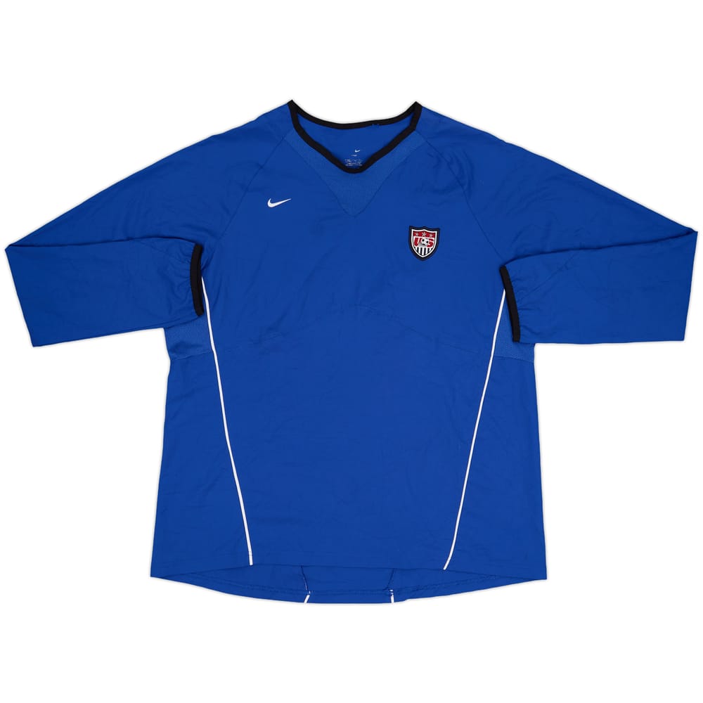 2004-06 USA Nike Training L/S Shirt - 6/10 - (XL)