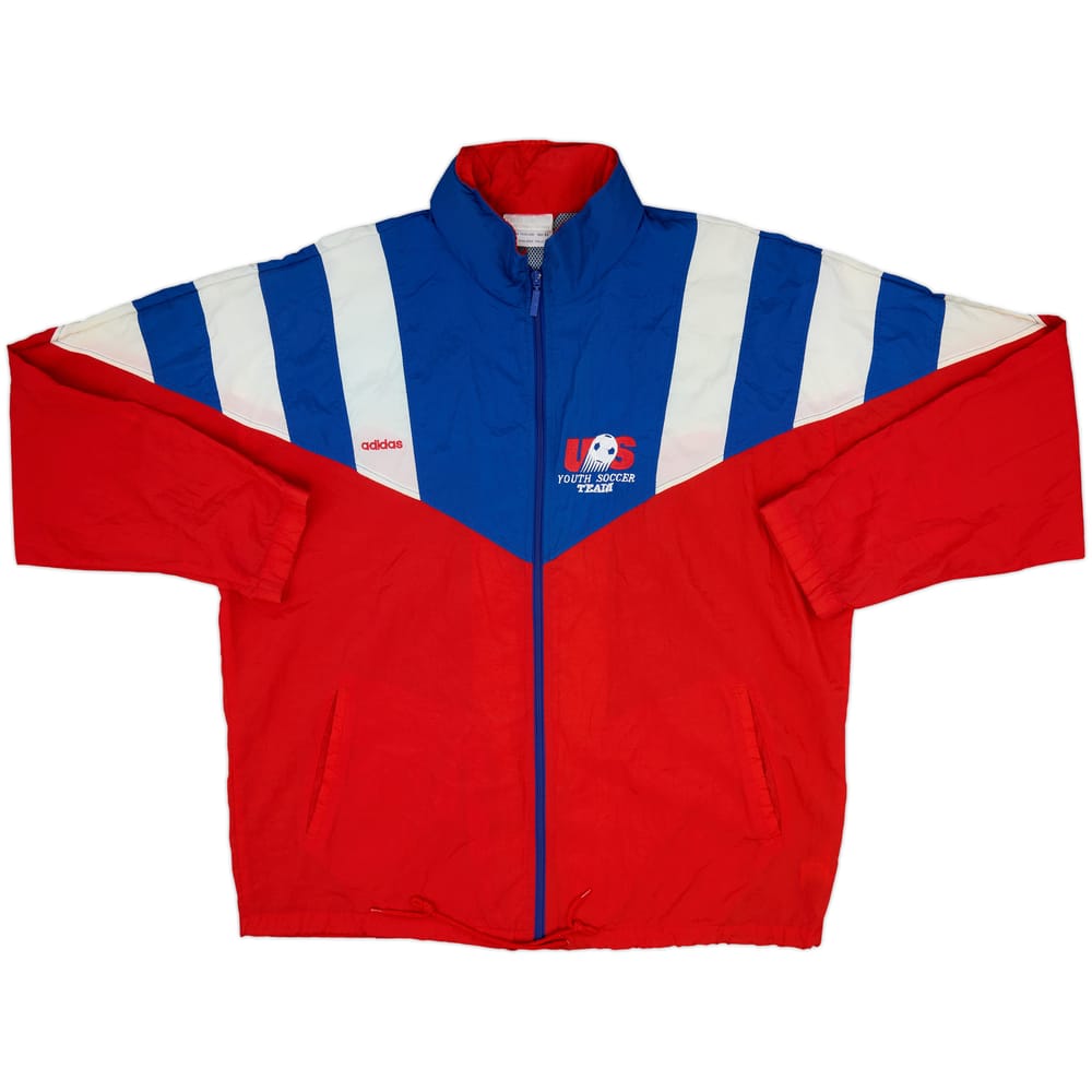 1994 USA Youth Soccer Team adidas Track Jacket - 6/10 - (XL)