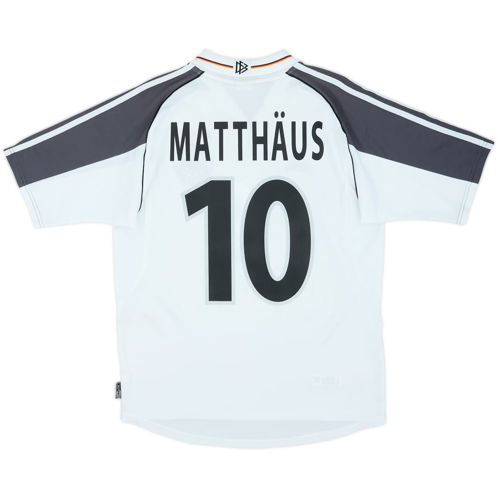 2000-02 Germany Home Shirt Matthaus #10 - 5/10 - (S)