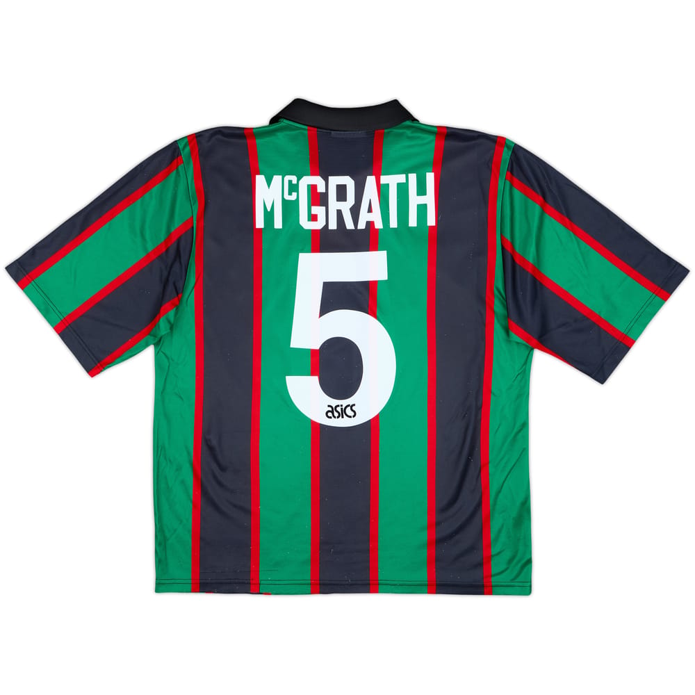 1993-95 Aston Villa Away Shirt McGrath #5 - 7/10 - (L)
