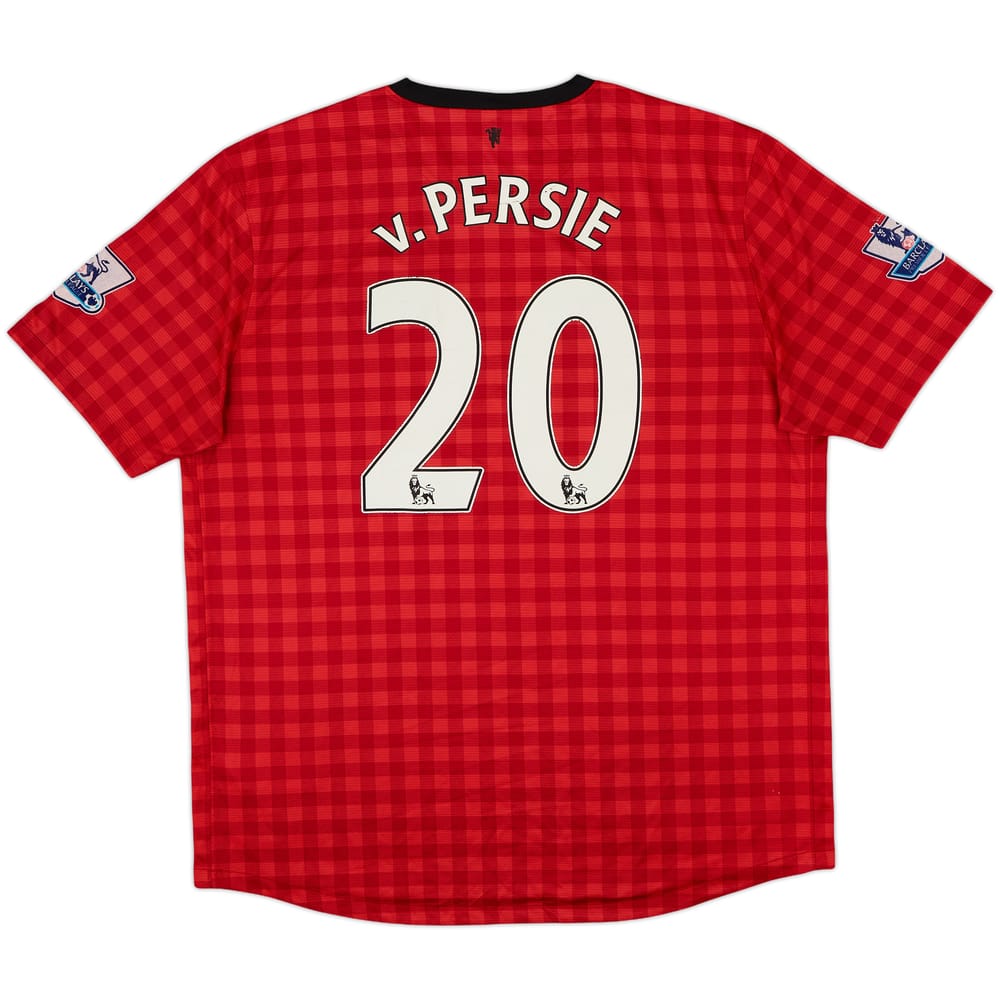 2012-13 Manchester United Home Shirt V.Persie #20 - 6/10 - (XL)