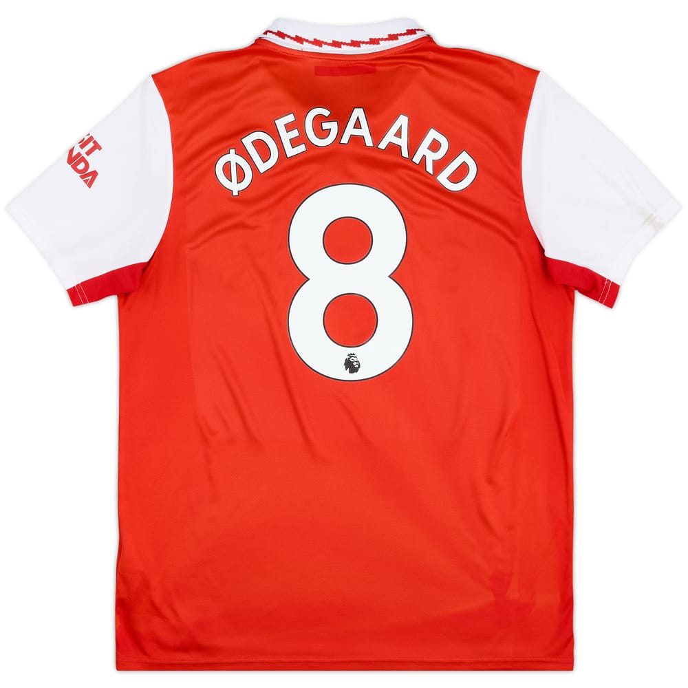 2022-23 Arsenal Home Shirt Odegaard #8 - 5/10 - (L)