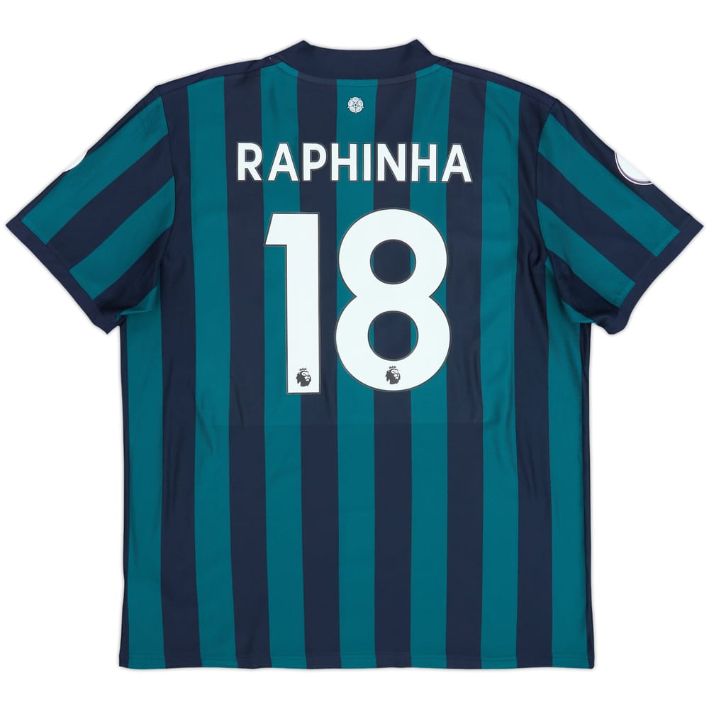2020-21 Leeds United Away Shirt Raphinha #18 - 9/10 - (XL)