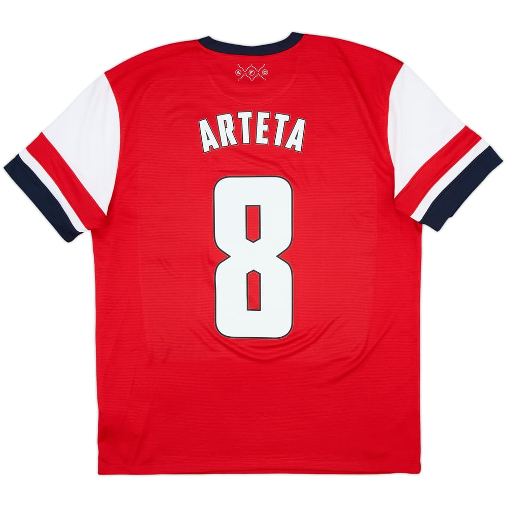 2012-14 Arsenal Home Shirt Arteta #8 - 8/10 - (L)