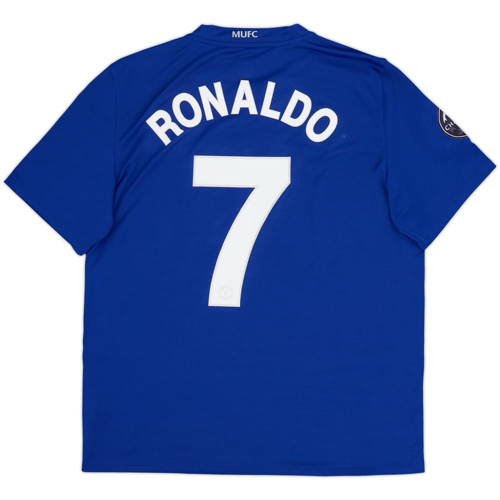 2008-09 Manchester United Camiseta de Tercera Ronaldo #7 - 6/10 - (L)