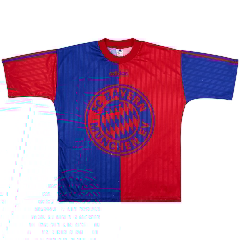 1995-96 Bayern Munich adidas Training Shirt - 6/10 - (M)