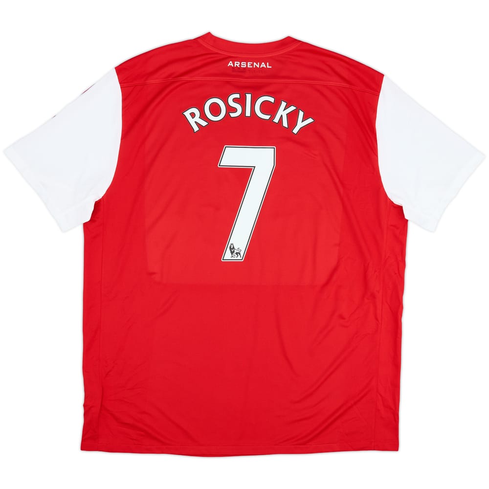 2011-12 Arsenal Home Shirt Rosicky #7 - 8/10 - (XXL)