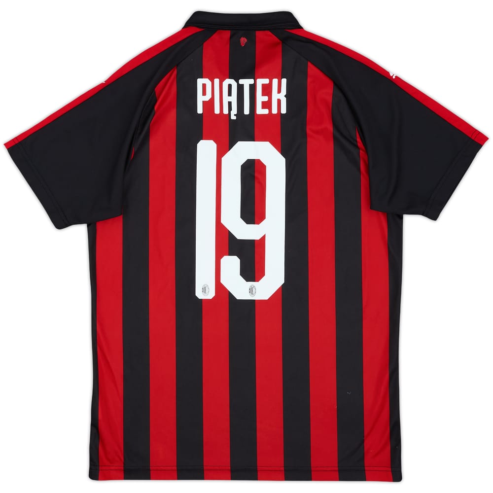 Camiseta de local del AC Milan 2018-19 Piatek #19 - 8/10 - (M)