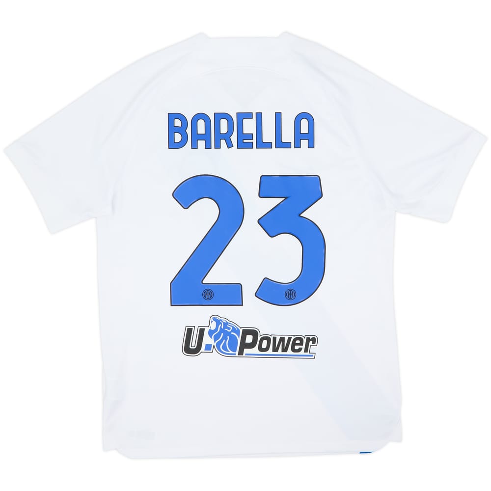 2023-24 Inter Milan Away Shirt Barella #23 (L)