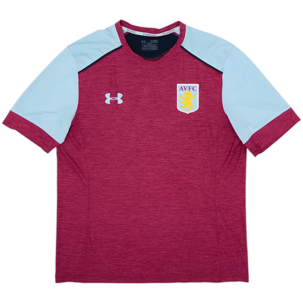 2016-17 Aston Villa Under Armour Training Shirt - 6/10 - (XL)