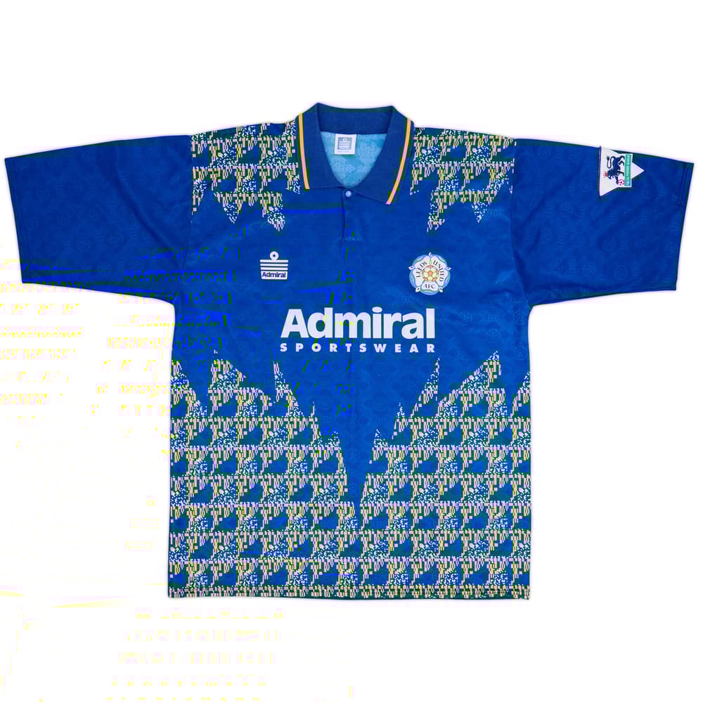 1992-93 Leeds Unido Camiseta Visitante - 8/10 - (XL)