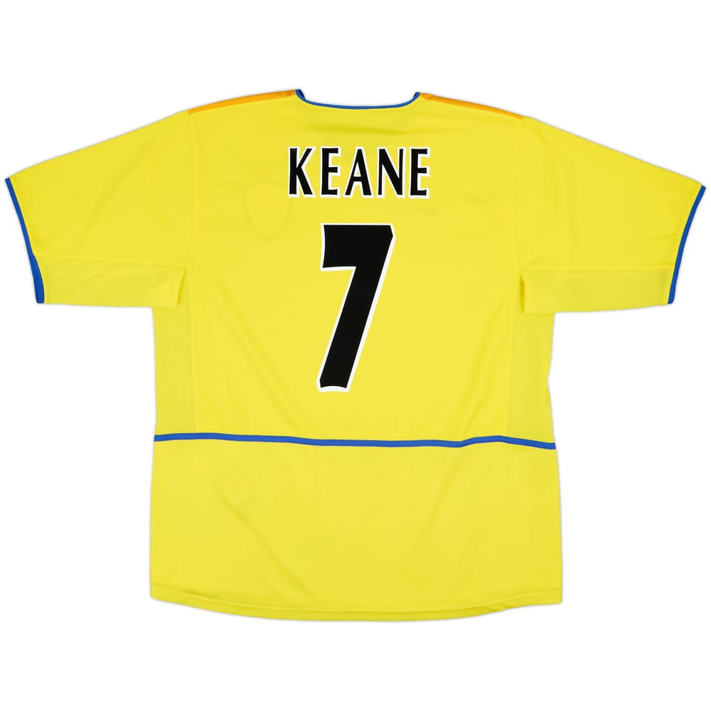2002-03 Leeds United Away Shirt Keane #7 - 8/10 - (XL)