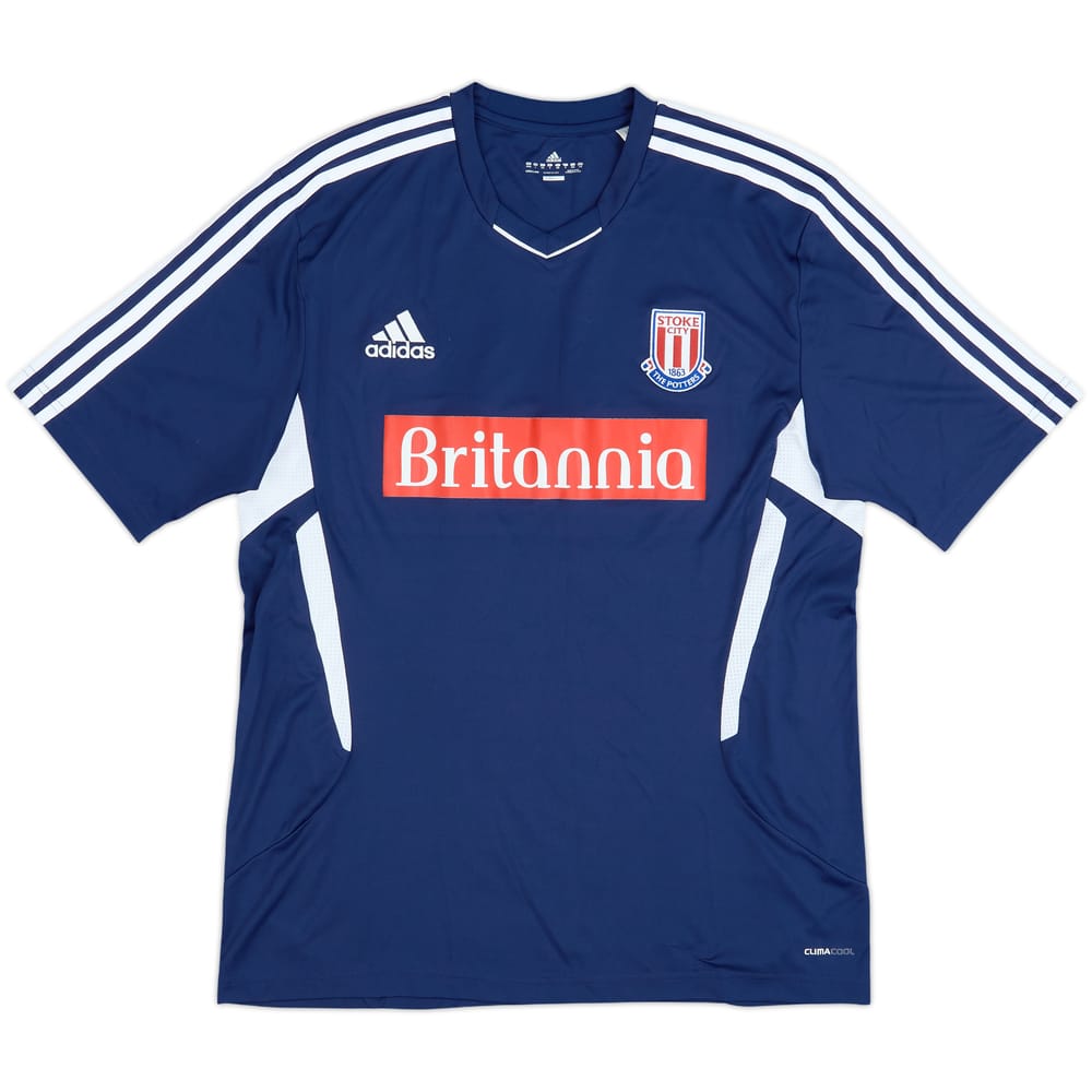 2011-12 Stoke City adidas Training Shirt - 10/10 - (L/XL)
