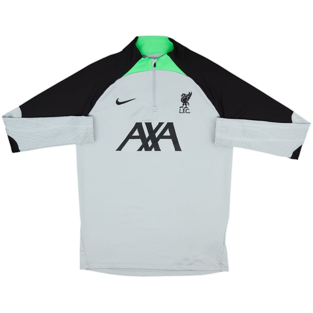 2022-23 Liverpool Nike 1/4 Zip Drill Top - 7/10 - (M)