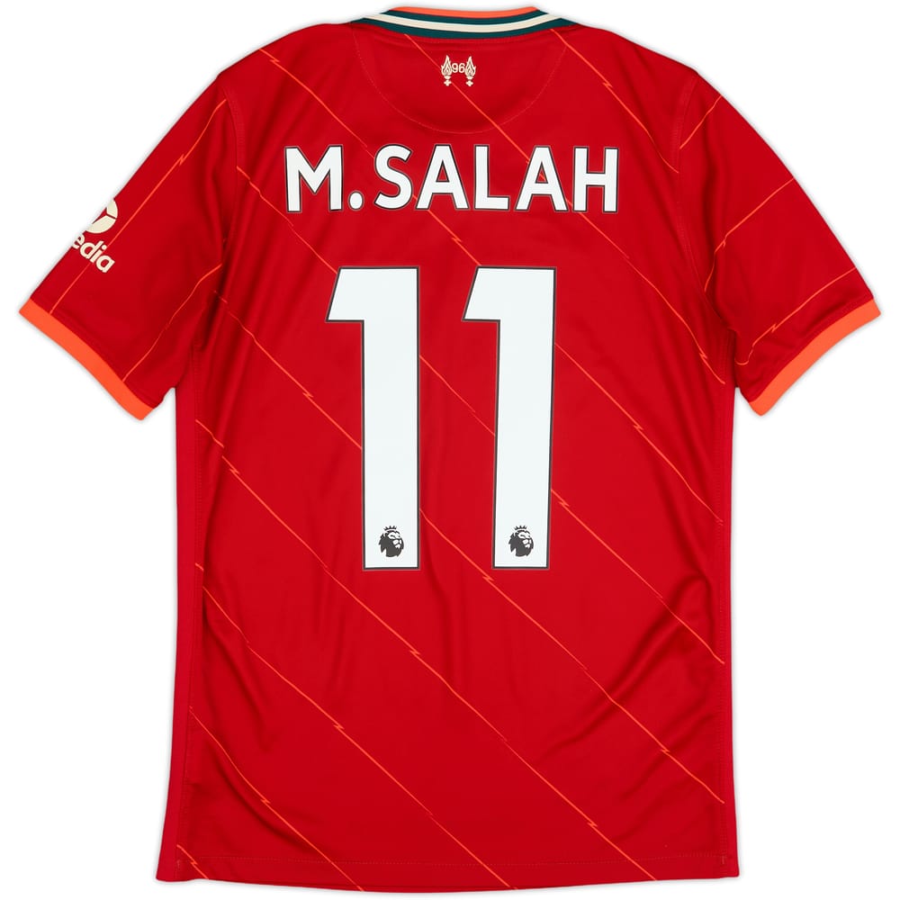 2021-22 Liverpool Home Shirt M.Salah #11 - 8/10 - (XL.Boys)