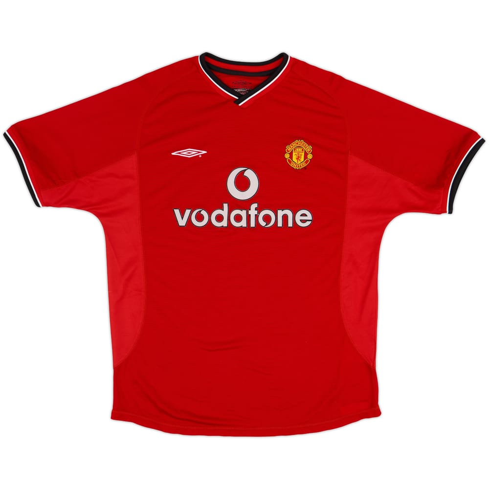 2000-02 Manchester United Home Shirt - 5/10 - (L)