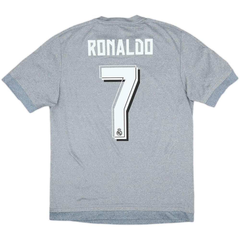 2015-16 Real Madrid Away Shirt Ronaldo #7 - 5/10 - (M)