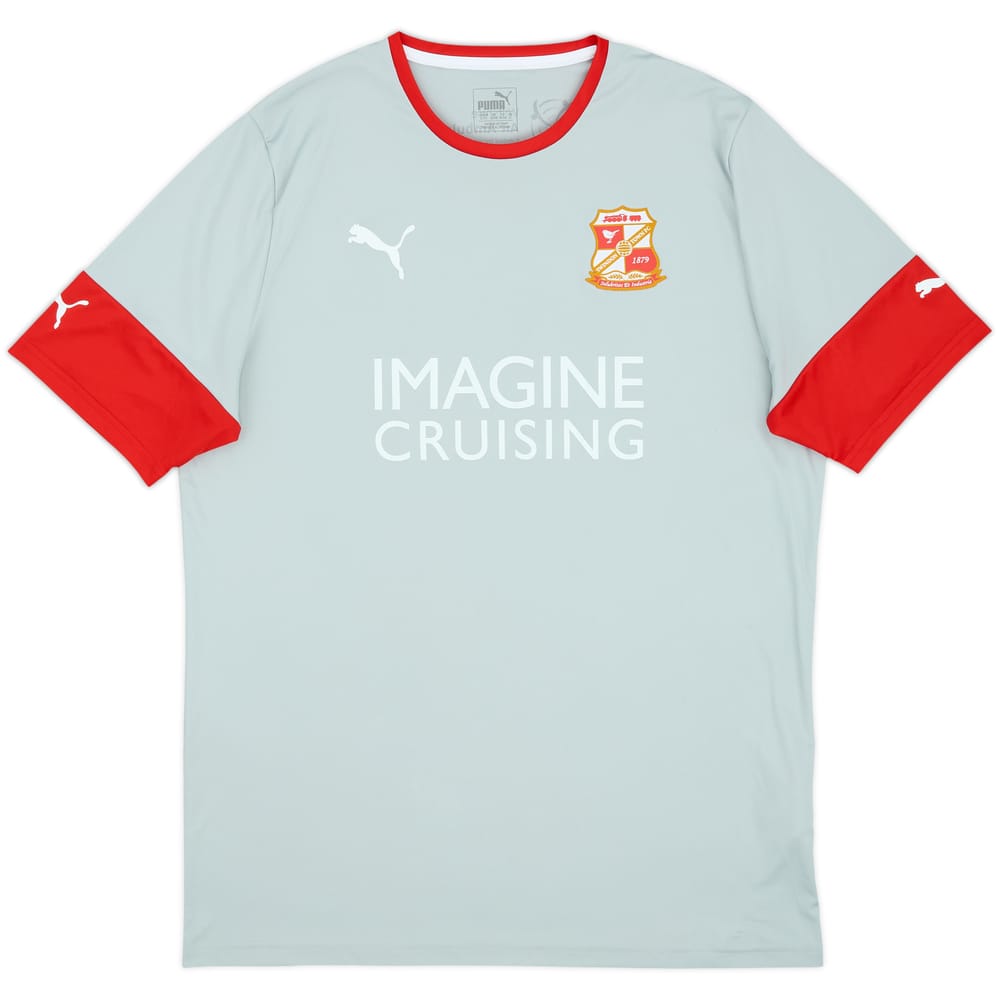 2019-20 Swindon Town Away Shirt - 9/10 - (XL)