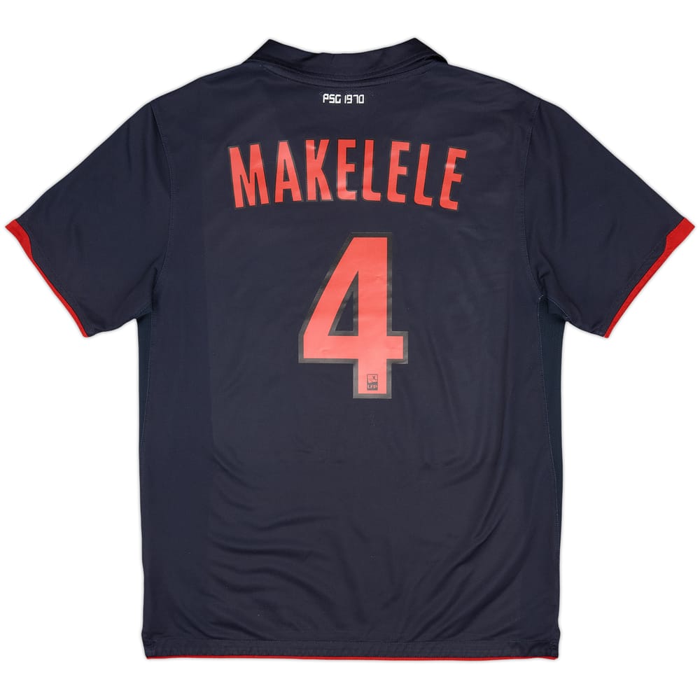 2010-11 Paris Saint-Germain Away Shirt Makelele #4 - 7/10 - (XL)