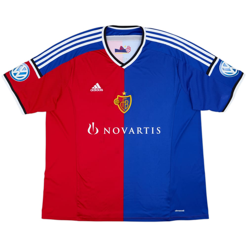 2014-15 FC Basel Home Shirt - 6/10 - (3XL)