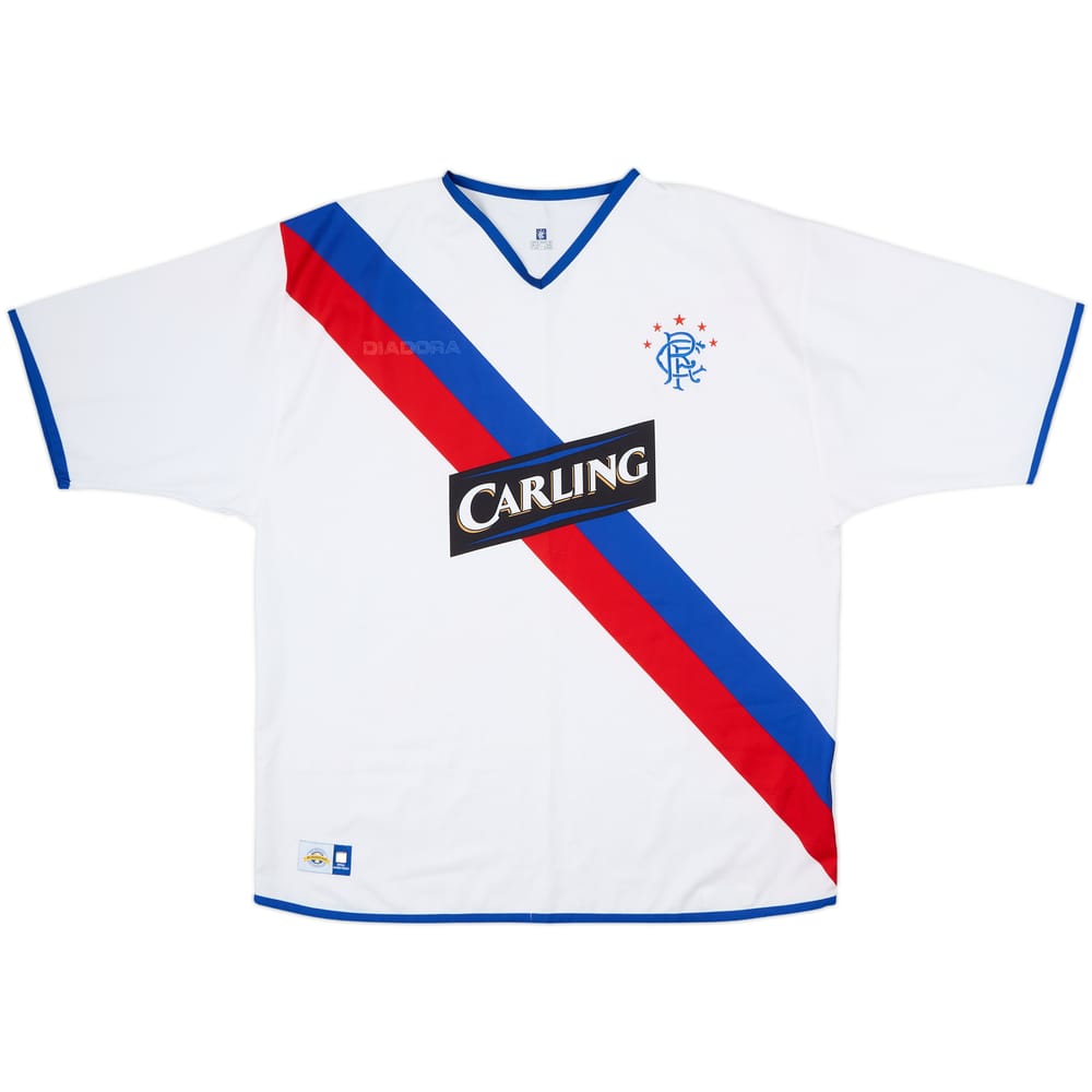 2004-05 Rangers Camiseta de Visitante - 4/10 - (XL)