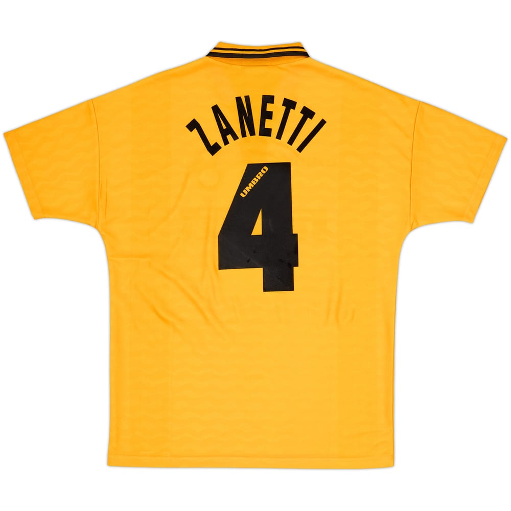 1996-97 Inter Milan Third Shirt Zanetti #4 - 8/10 - (L)