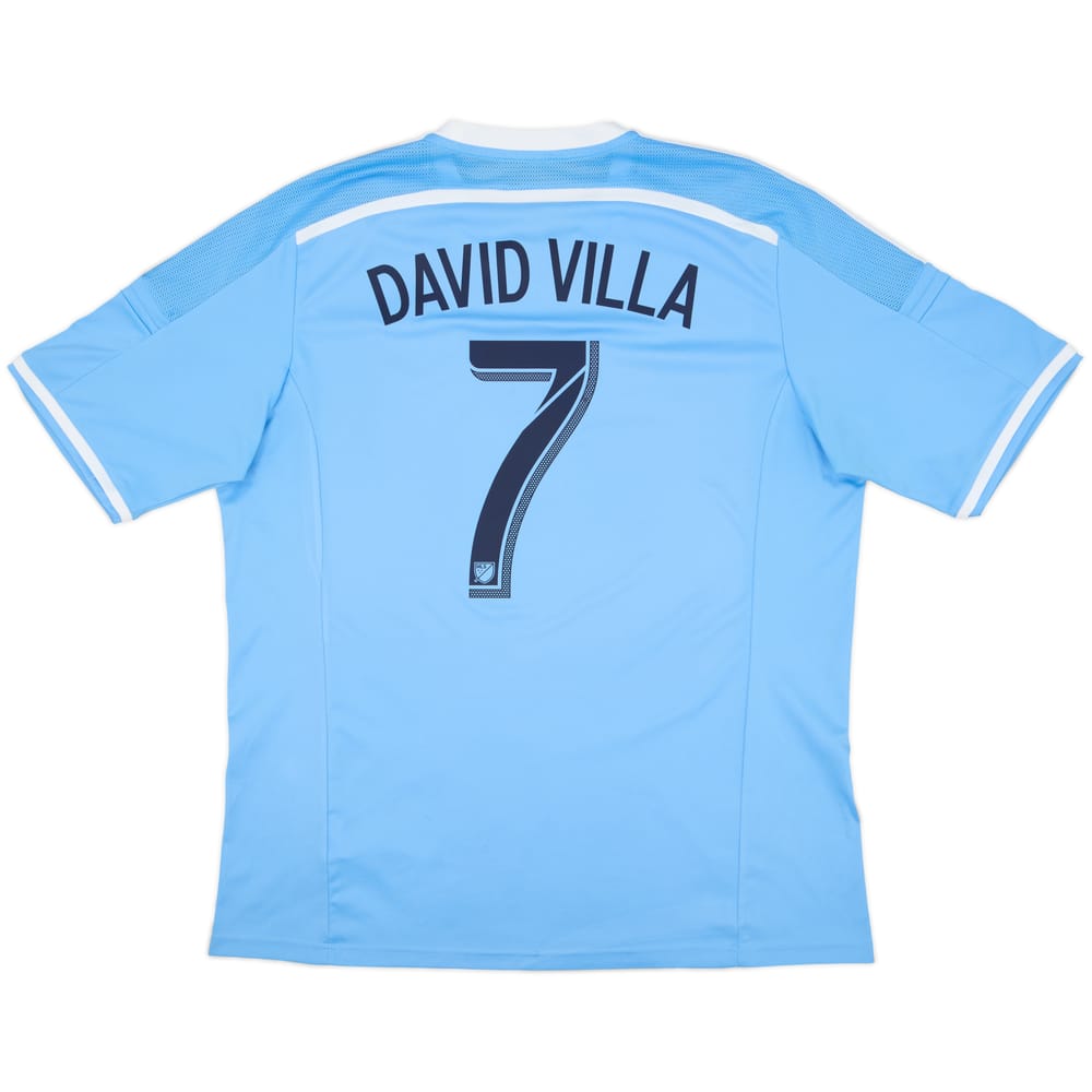 2015-16 New York City Home Shirt David Villa #7 - 7/10 - (XL)
