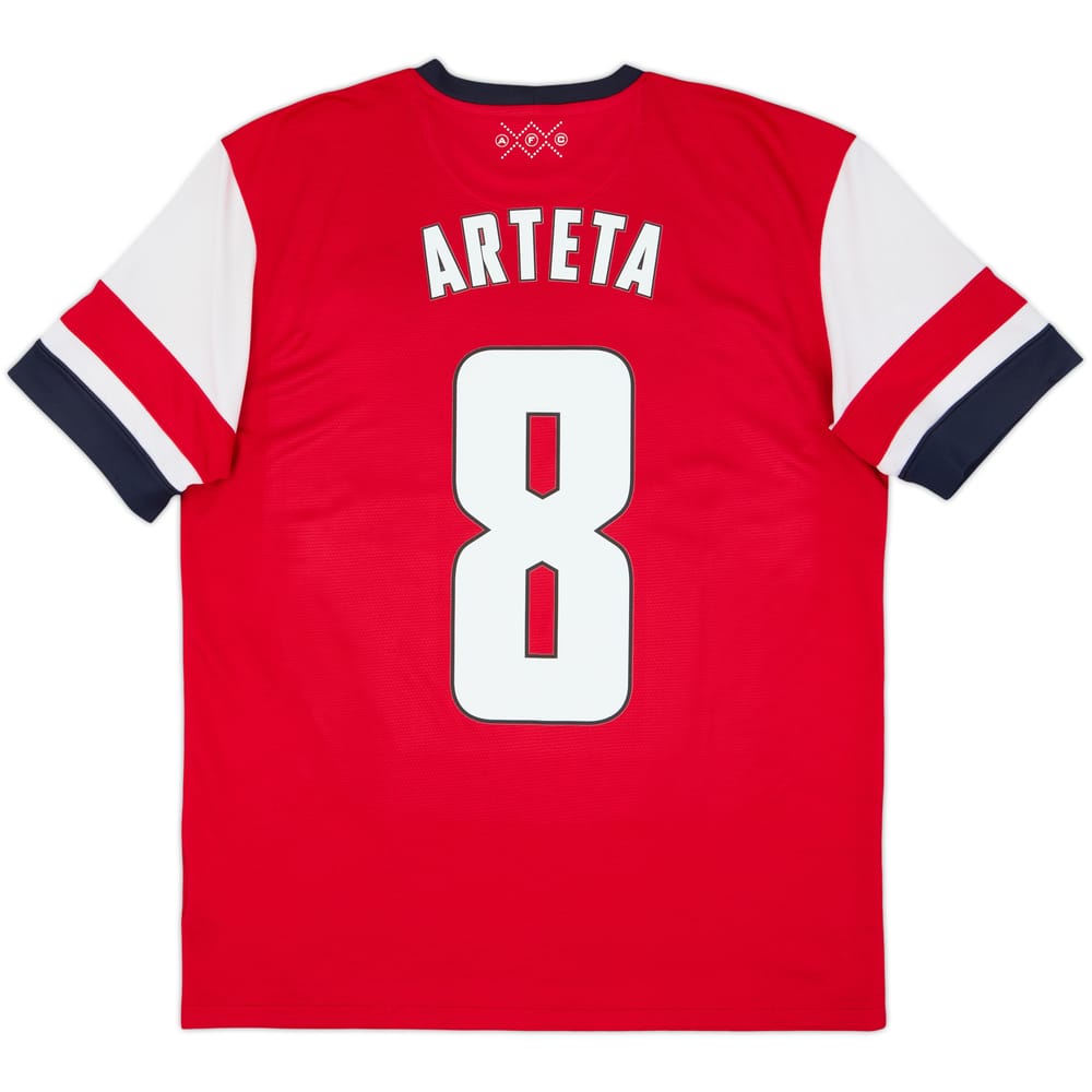 2012-14 Arsenal Camiseta Local Arteta #8 - 6/10 - (M)