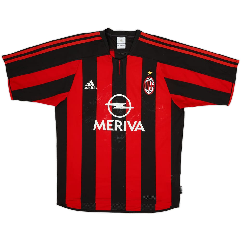 2003-04 AC Milan Home Shirt - 4/10 - (S)