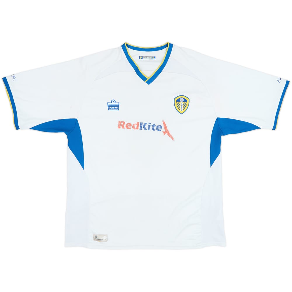 2007-08 Leeds United Camiseta Local - 5/10 - (XL)