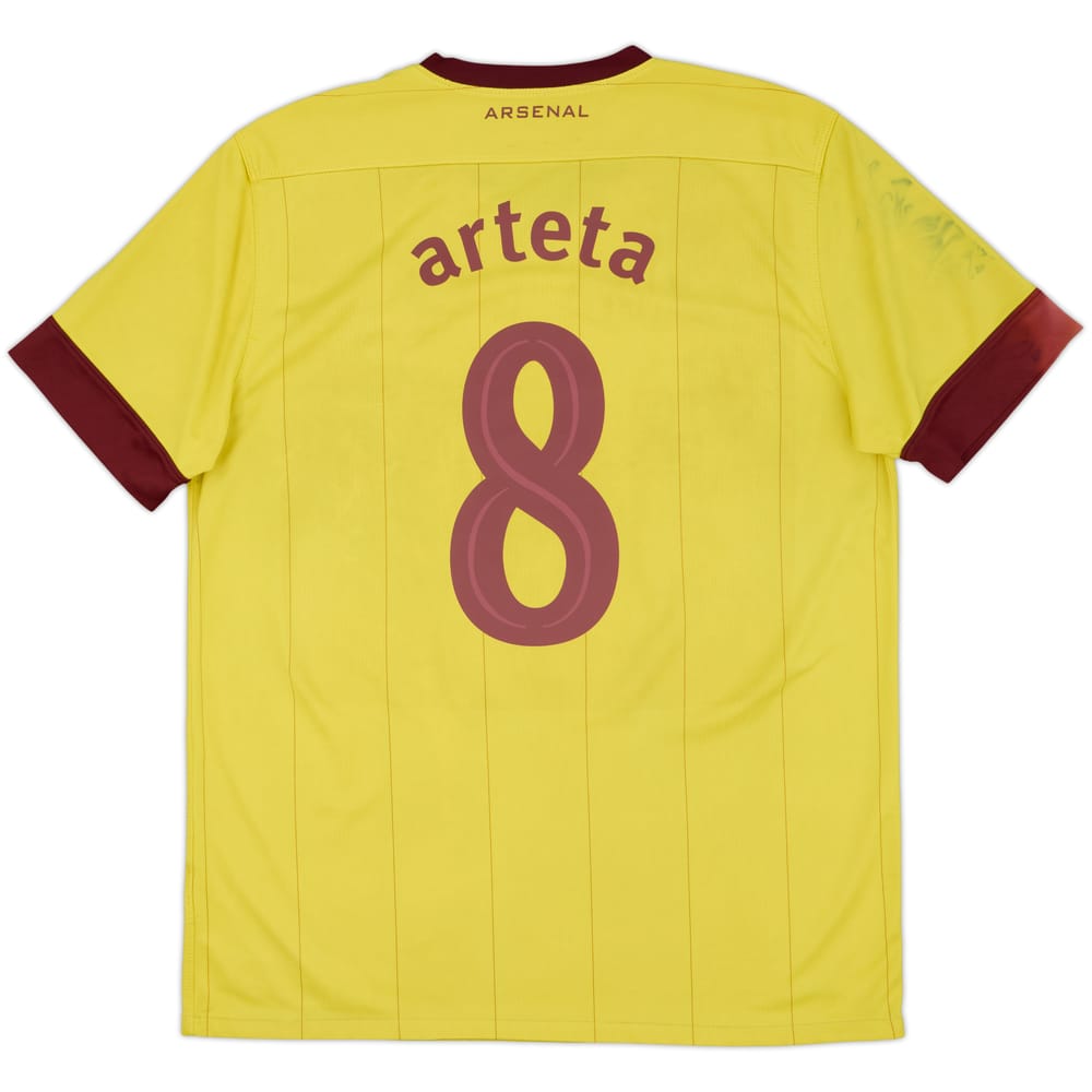 2010-13 Arsenal Away Shirt Arteta #8 - 4/10 - (L)