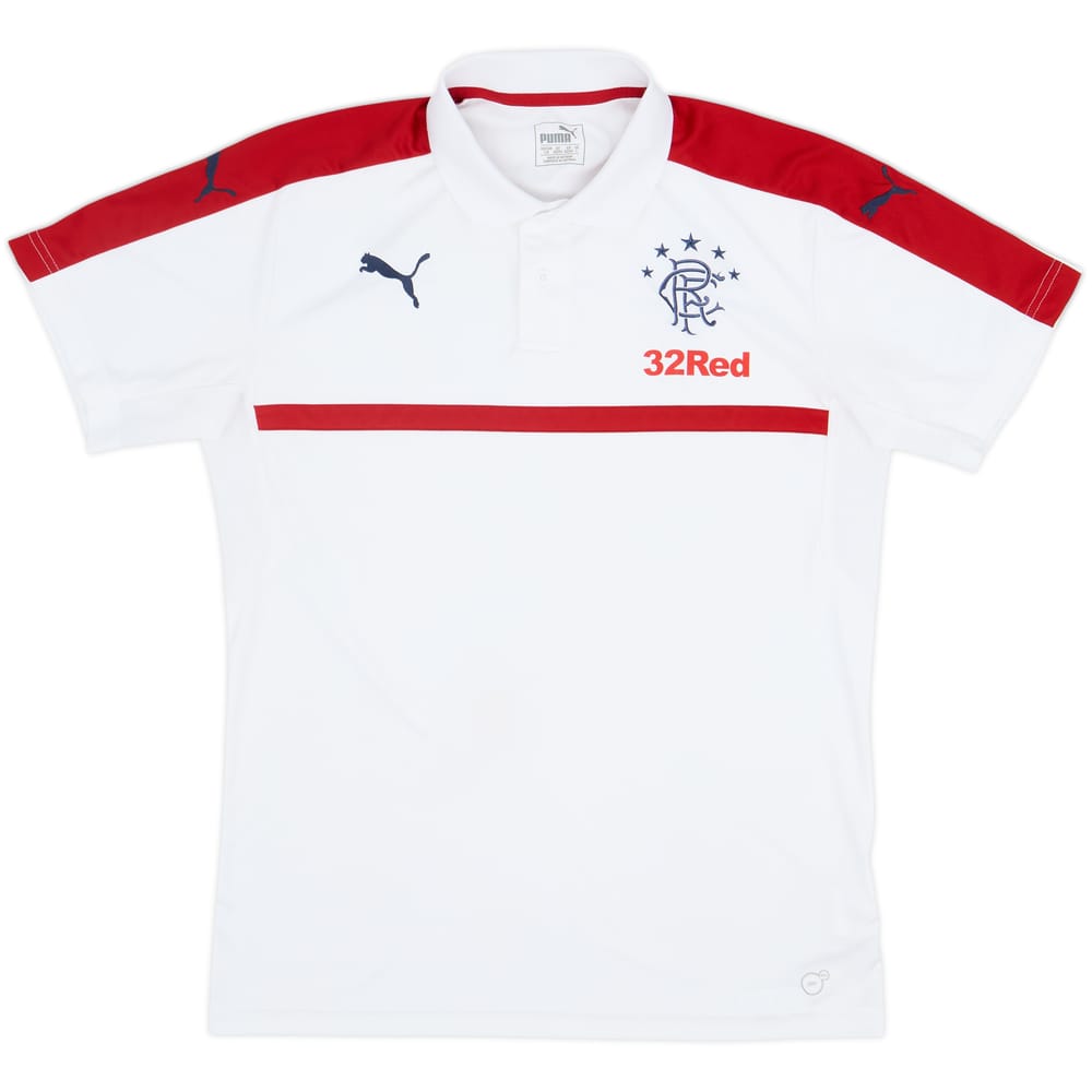 2016-17 Rangers Puma Polo Shirt - 7/10 - (L)