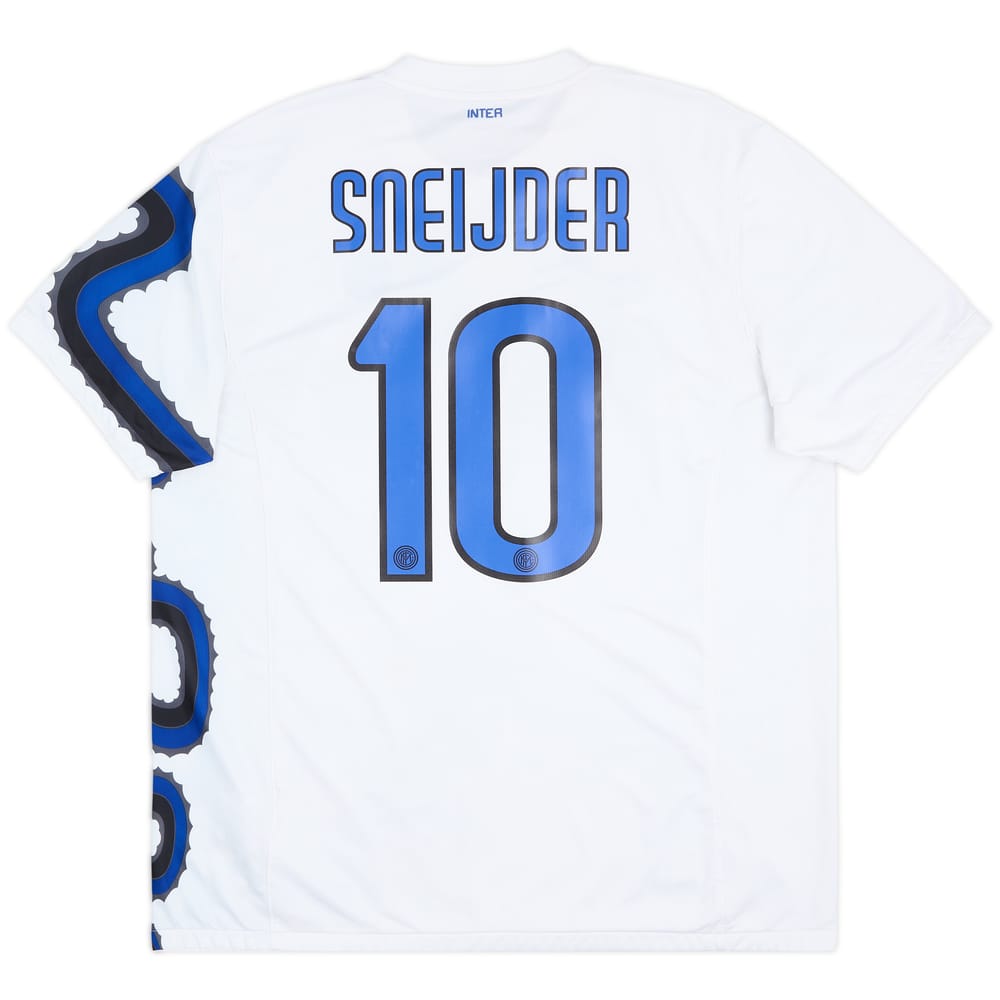 2010-11 Inter Milan Away Shirt Sneijder #10 - 8/10 - (XL)