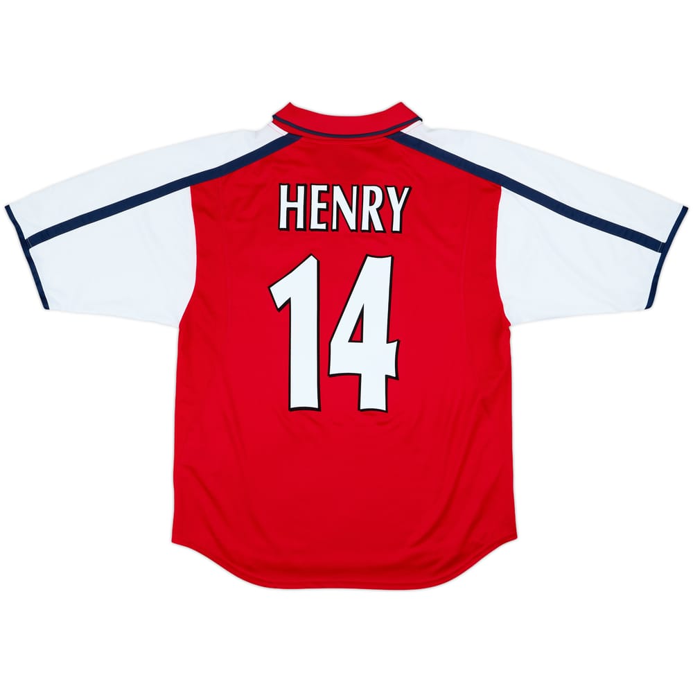 2000-02 Arsenal Home Shirt Henry #14 - 10/10 - (M)
