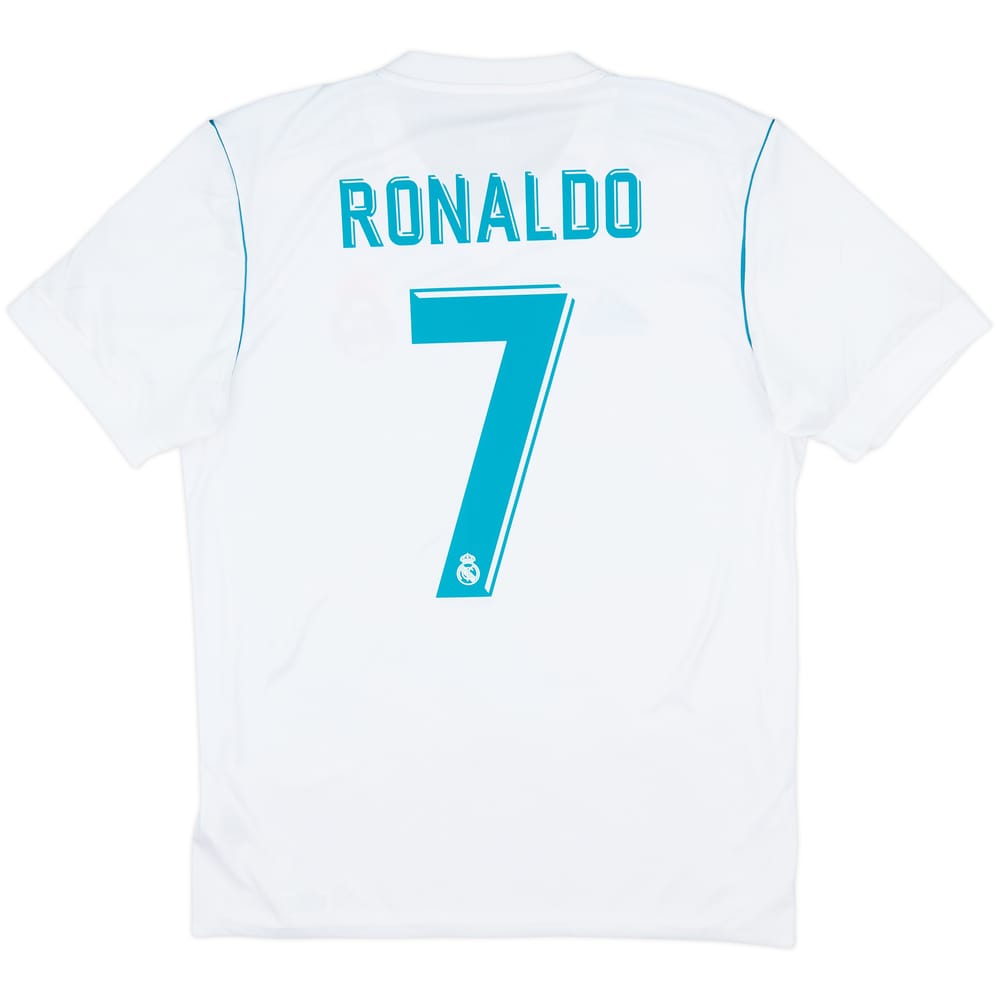 2017-18 Real Madrid Home Shirt Ronaldo #7 - 8/10 - (M)