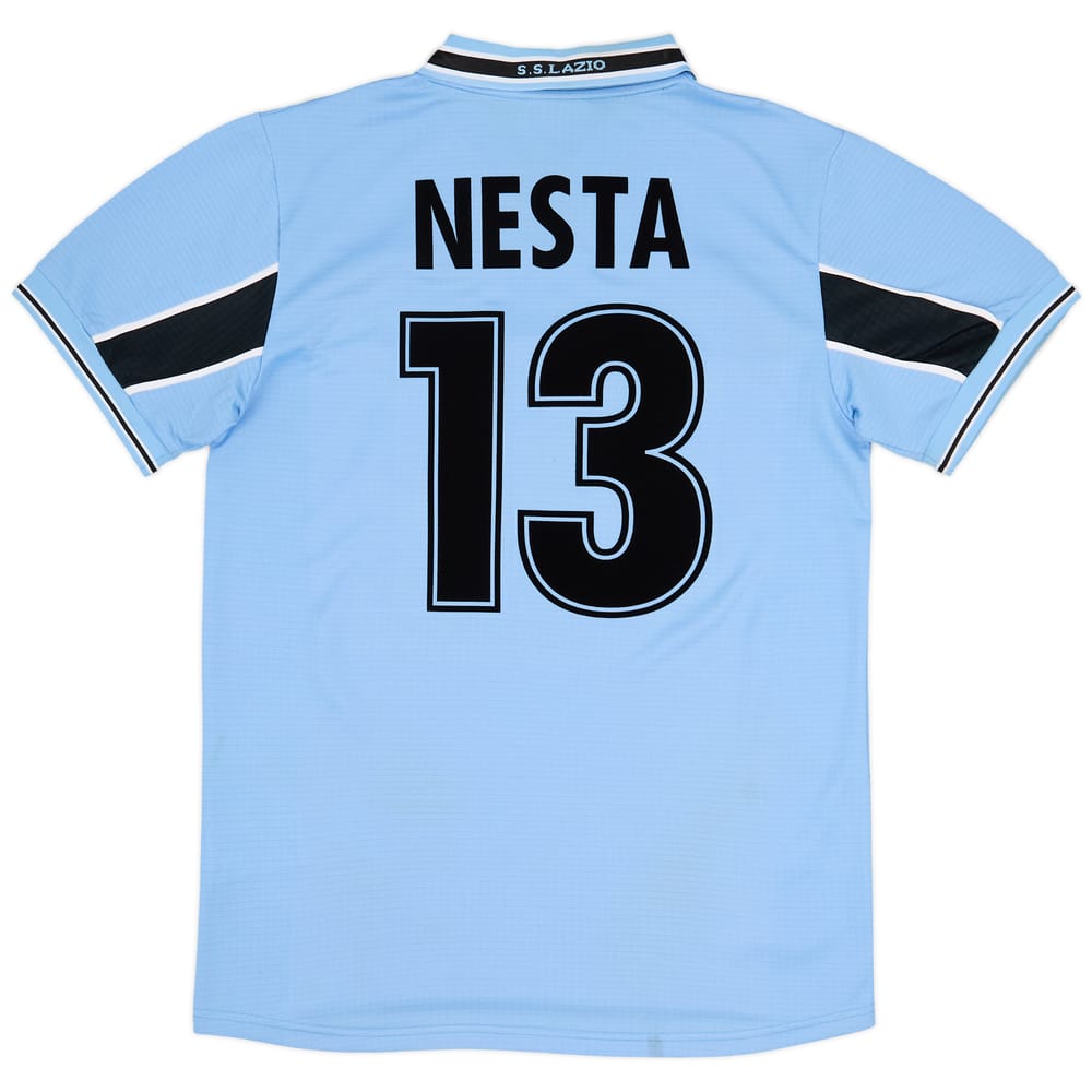 1998-00 Lazio Home Shirt Nesta #13 - 8/10 - (XL)