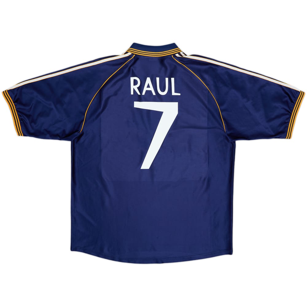 1998-99 Real Madrid Third Shirt Raul #7 - 7/10 - (XL)