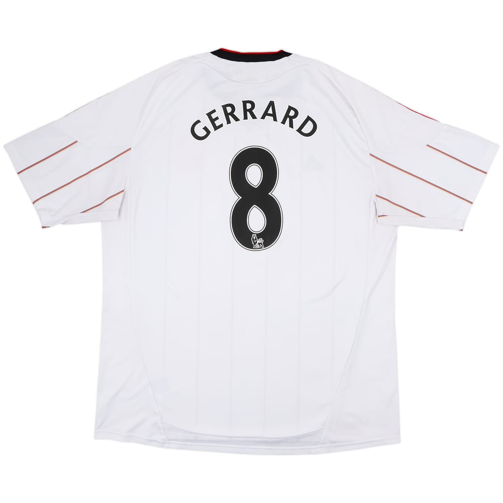 2010-11 Liverpool Camiseta de visitante Gerrard #8 - 7/10 - (3XL)