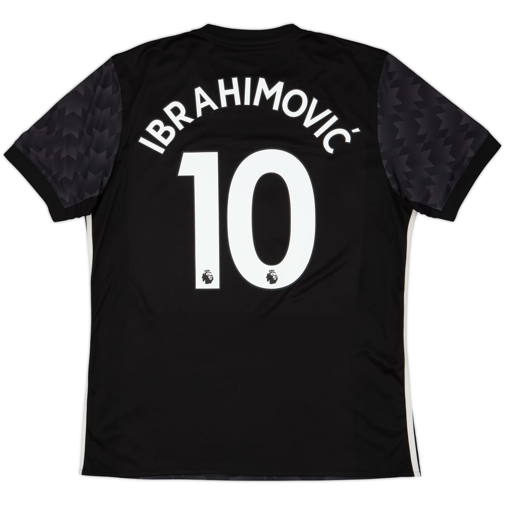 Camiseta de visitante del Manchester United 2017-18 Ibrahimovic #10 - 7/10 - (L)