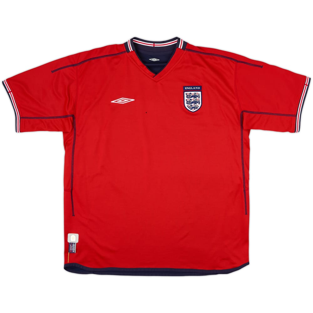 2002-04 England Away Shirt - 4/10 - (XL)