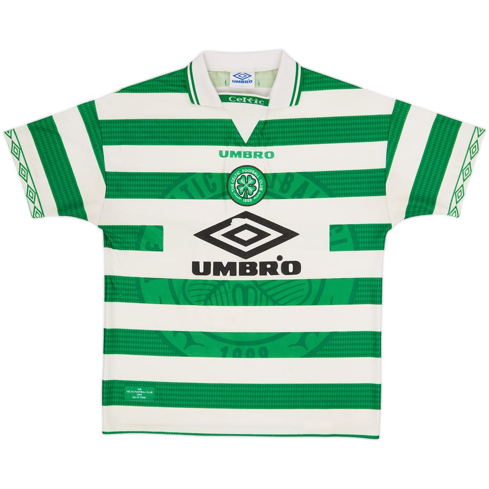 1997-99 Celtic Home Shirt - 5/10 - (L)