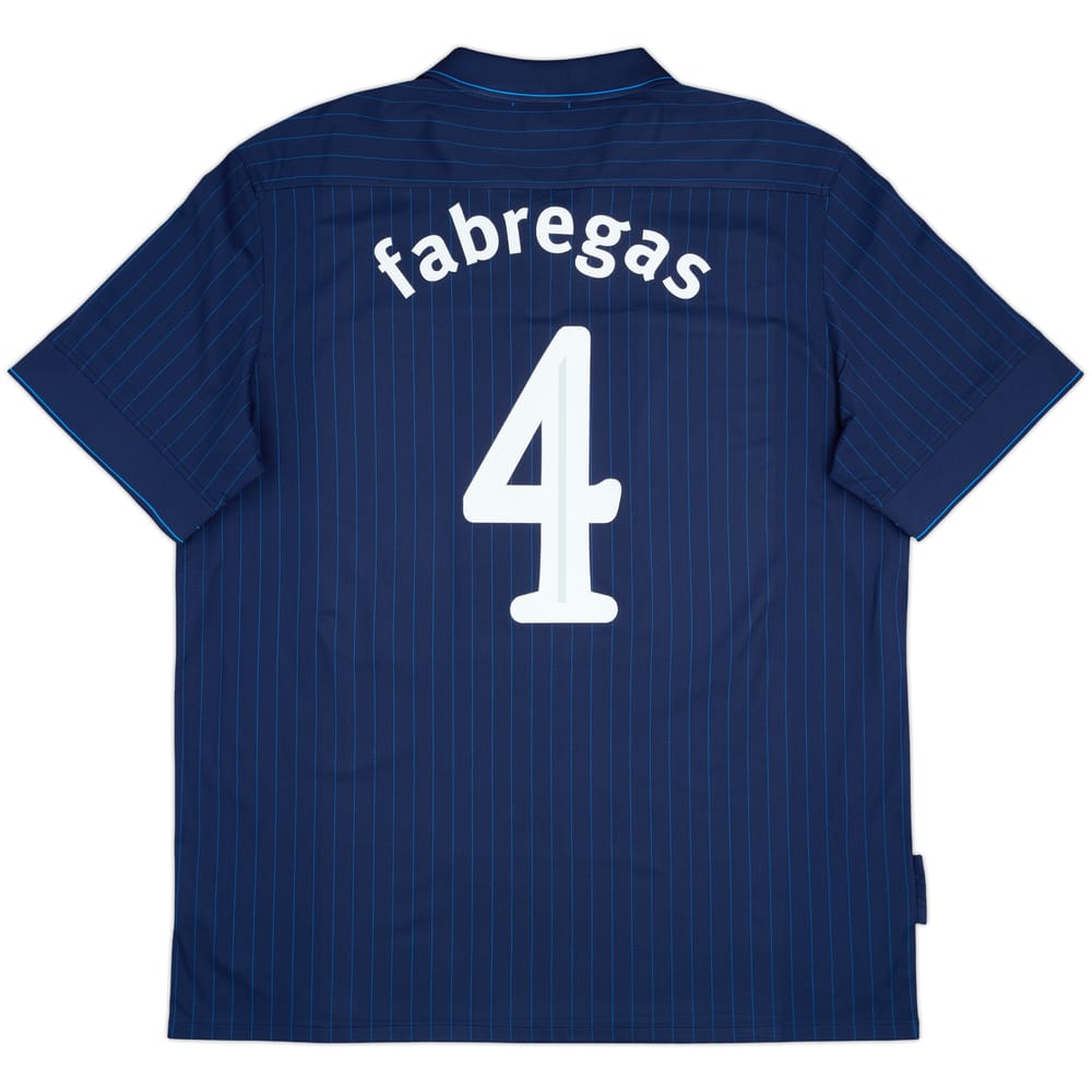 2009-10 Arsenal Away Shirt Fabregas #4 - 6/10 - (XXL)