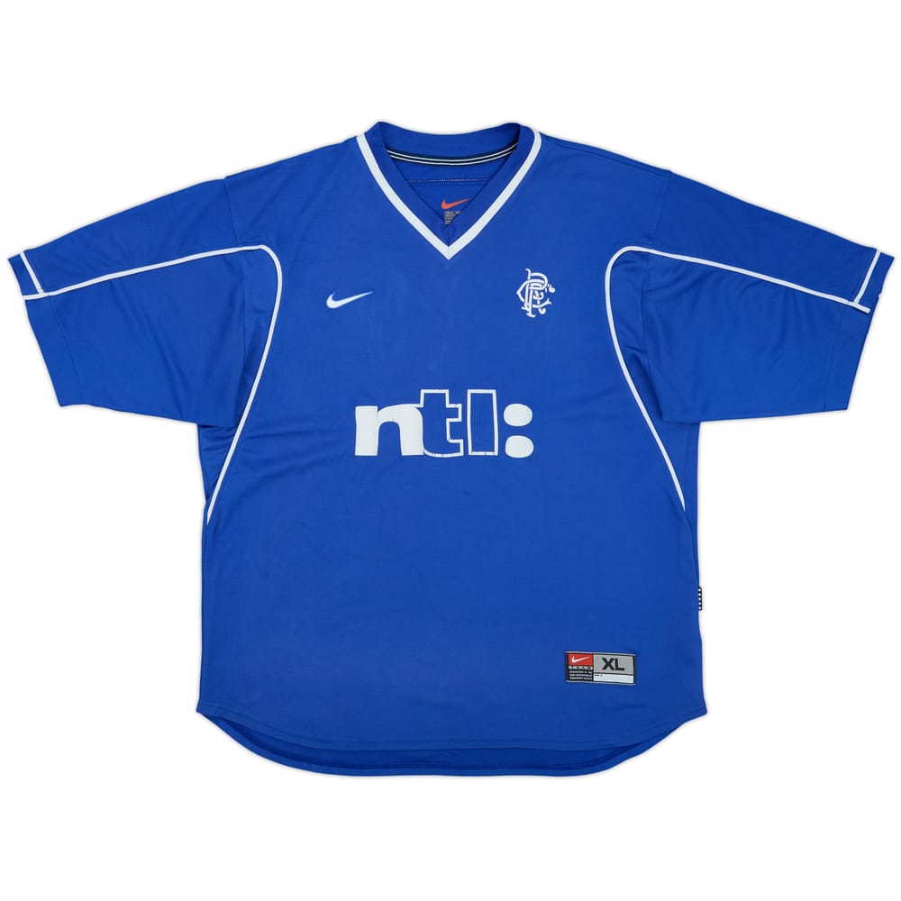 1999-01 Rangers Home Shirt - 6/10 - (XL)