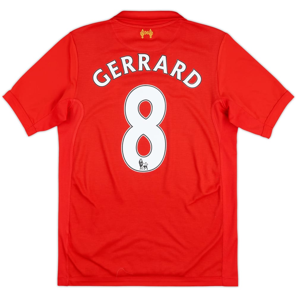 2012-13 Liverpool Camiseta Local Gerrard #8 - 5/10 - (S)