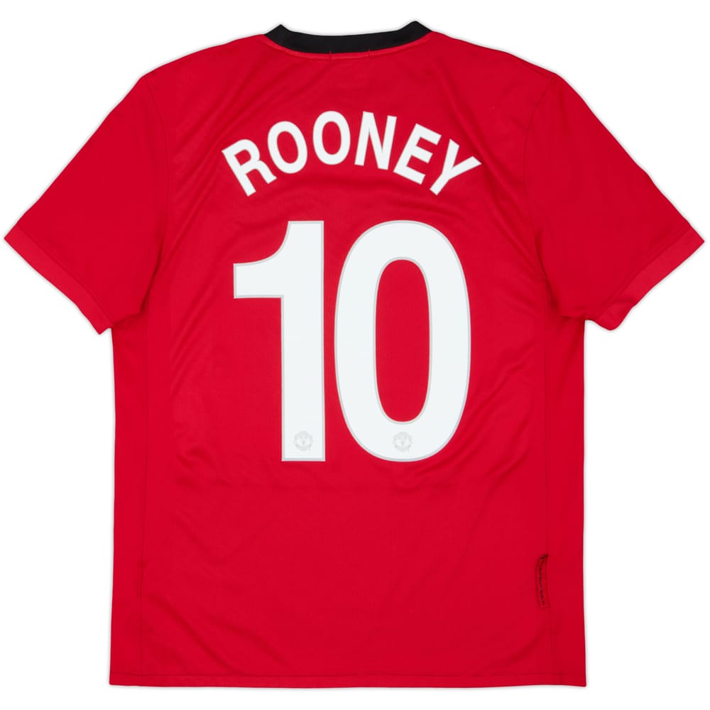 2009-10 Manchester United Home Shirt Rooney #10 - 7/10 - (M)