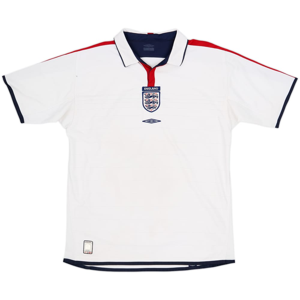 2003-05 England Home Shirt - 5/10 - (L)