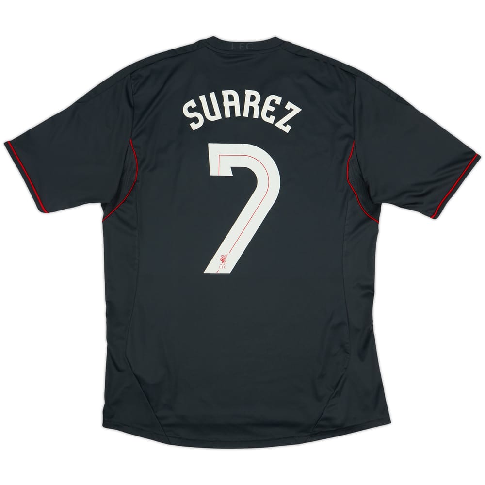 2011-12 Liverpool Away Shirt Suarez #7 - 6/10 - (L)