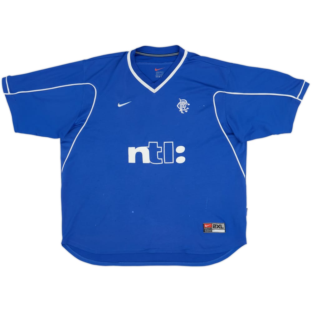 1999-01 Rangers Camiseta de Local - 5/