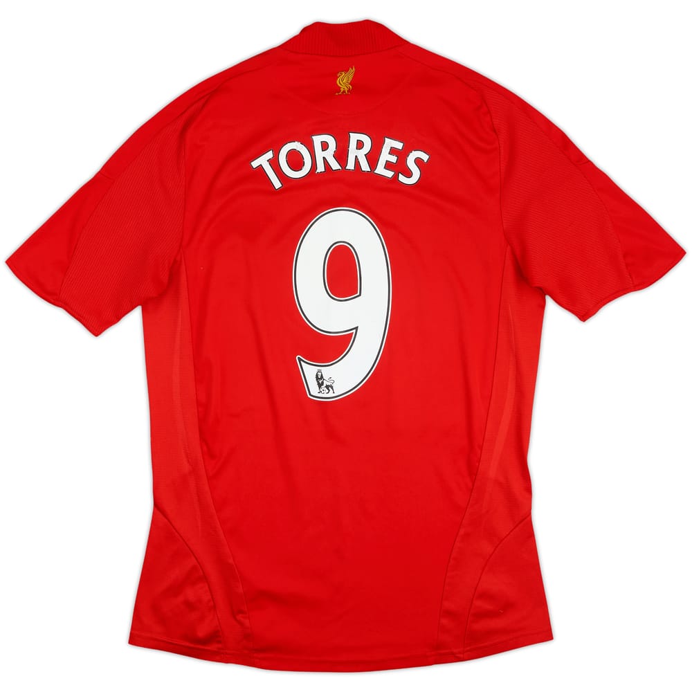 2008-10 Liverpool Home Shirt Torres #9 - 6/10 - (S)