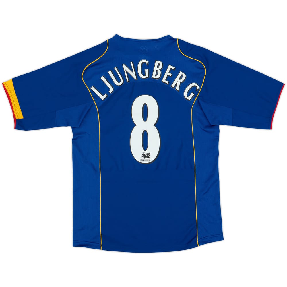 2004-06 Arsenal Away Shirt Ljungberg #8 - 8/10 - (S)